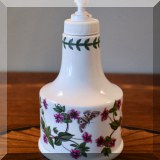 P14. Portmeirion Botanic Garden soap dispenser. 